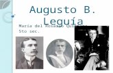 Augusto B Leguia