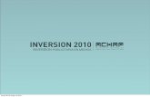 INVERSIÓN PUBLICITARIA 2010 - ACHAP