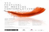 Cartel Musicas Contemplativas 2013