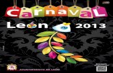 Díptico Carnaval León 2013