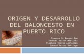 Origen y desarrollo del Baloncesto en Puerto Rico