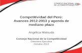 Competitividad del Perú 2012-2013 - Agenda de mediano plazo