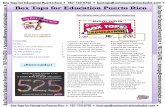 Newsletter #8 Box Tops for Education Puerto Rico