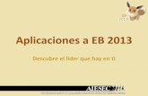 Instrucciones para aplicantes a EB 2013 (ER - F&L)
