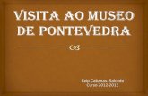 Visita ao museo de Pontevedra