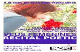 09-03-2011. Recital poètic: Veus Femenines SEPC-UJI