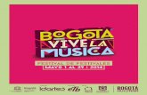 Catálogo Festival Bogotá Vive la Música