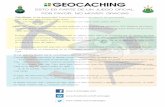 Hoja informativa geocaching a4