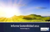 Informe sostenibilidad 2012 Francisco Aragón