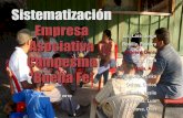 Sistematización EAC Buena Fe, Villanueva, Honduras