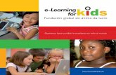 Folleto Fundacion e-Learning for kids