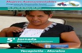 Bitácora Gráfica de la 5ta Jornada de capacitación en YECAPIXTLA – Estado de Morelos