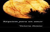 Poemario: "Réquiem para un amor" de Victoria Montes