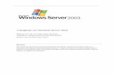 Instalacion de aplicaciones windows server 2003
