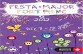 Agenda "Festa Major Fort Pienc 2012"