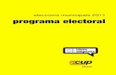Programa electoral 2011-2015