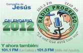 Calendario Radio Progreso 2012