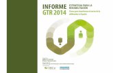 Informe GTR 2014 - Estrategia para la rehabilitación