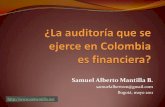 ¿La auditoría que se ejerce en Colombia es financiera?