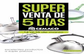 CEMACO Suplemento super venta de 5 dias - marzo 2012