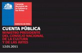 Cuenta Pública 2010 Consejo Nacional de la Cultura y las Artes