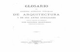 1876 - Glosario de arquitectura ( E. Mariategui )