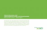 Publicaciones de Información Ciudadana en Metrogas