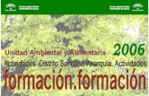 Catálogo Actividades Formativas Unidad Ambiental y Alimentaria 2006