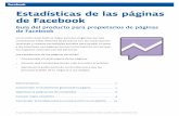Facebook: nuevas estadísticas de las páginas
