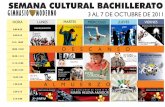 Semana Cultural Bachillerato - 2011