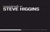 Conociendo a: Steve Higgins
