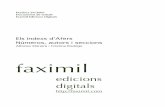 Els índexs d’Afers: números, autors i seccions / Alfonso Moreira i Cristina Rodrigo