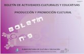 Boletin Digital Actividades Culturales