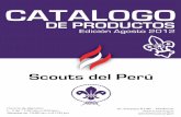 Catalogo Tienda Scout Agosto 2012