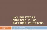 Partidos Políticos y Políticas Públicas