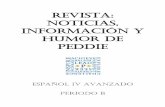 Revista: Noticias, Información y Humor de Peddie