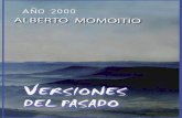Versiones del pasado Alberto Momoitio año 2000