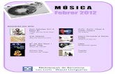Novetats música febrer 2012