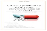 SEC. Trabajo de investigación: Uso de antibióticos en jóvenes universitarios