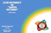 2º boletín semanal Rotaract Santa Victoria
