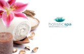 Folleto holistic SPA - Asur Hotel Islantilla Suites & SPA 2014