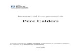 Inventari Pere Calders