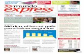 Mundo Express: México, el tercer país para hacer negocios