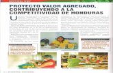 Proyecto Valor Agregado: Contribuyendo a la competitividad de Honduras.
