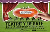 Teatro y Debate para la Soberanía Alimentaria. VSF.