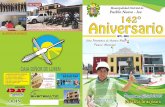 Programa Oficial - 142° Aniversario del Distrito de Pueblo Nuevo - Ica