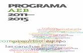 Programa AEB 2011-2015