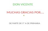 Homenaje a D. Vicente
