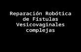 Reparación Robótica de Fístulas Vesicovaginales complejas