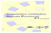 Diagnóstico cualitativo. Agenda Provincial 21 de Huelva